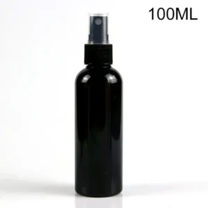 100ml Plastic Black Spray Bottle Liquid Perfume Automizer Cosmetic Containers - Image 5