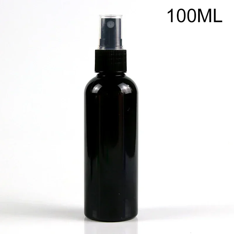 100ml Plastic Black Spray Bottle Liquid Perfume Automizer Cosmetic Containers