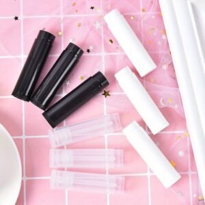 2000pcs 5ml Empty Lipstick & Gloss Tubes with Caps - Plastic Cosmetic Containers for DIY, Travel, and Refillable Lip Balm & Lipstick Samples - Image 3