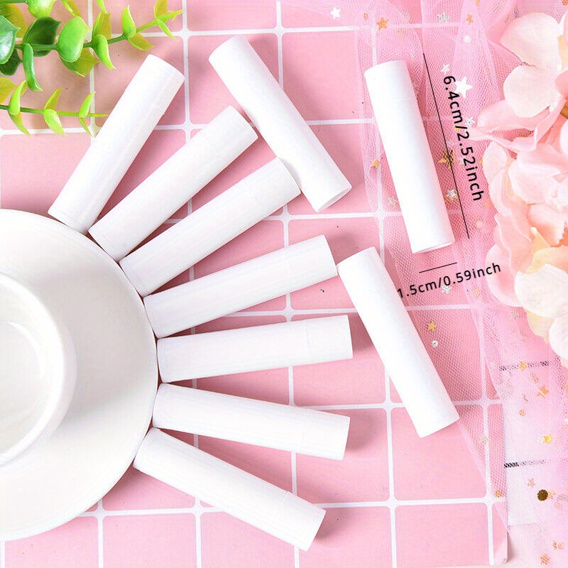 2000pcs 5ml Empty Lipstick & Gloss Tubes with Caps – Plastic Cosmetic Containers for DIY, Travel, and Refillable Lip Balm & Lipstick Samples