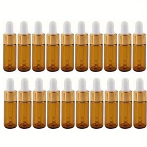 Mini Dropper Bottles for Essential Oil Bottles Cosmetic Empty Containers for Chemistry Lab Chemicals And Perfumes - Image 2