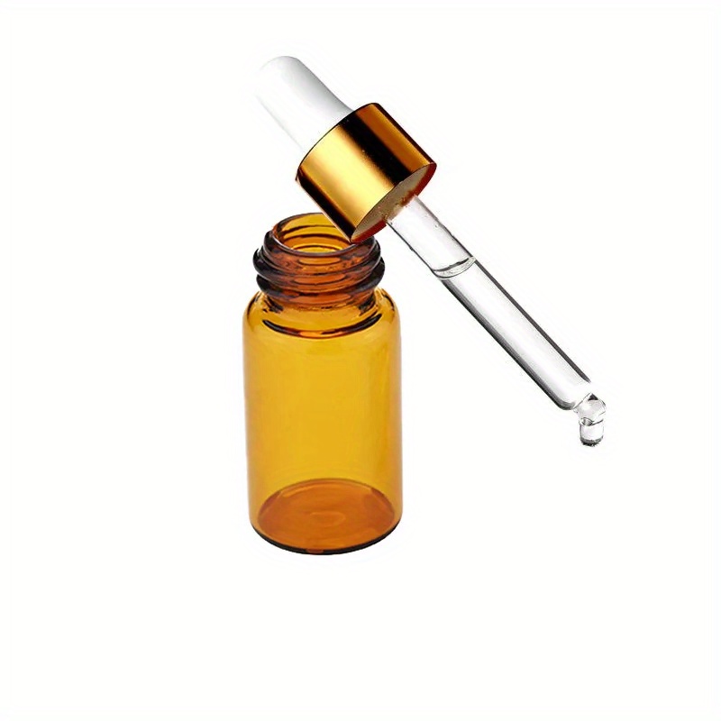 Mini Dropper Bottles for Essential Oil Bottles Cosmetic Empty Containers for Chemistry Lab Chemicals And Perfumes