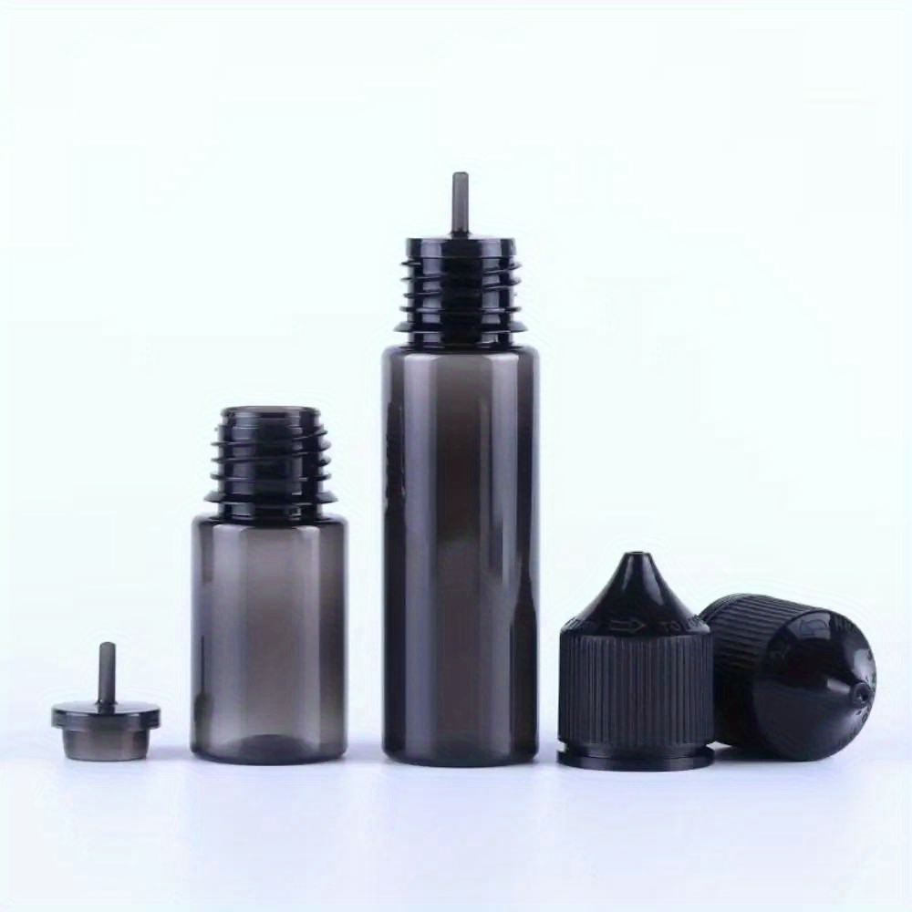 PET Empty Bottle Plastic Filling Bottle Portable Dropper Bottles Squeezable Container for Liquid Jar