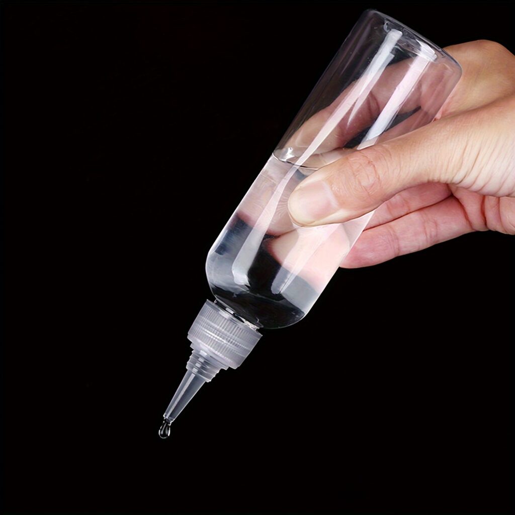 Transparent Plastic Travel Bottles drip bottle