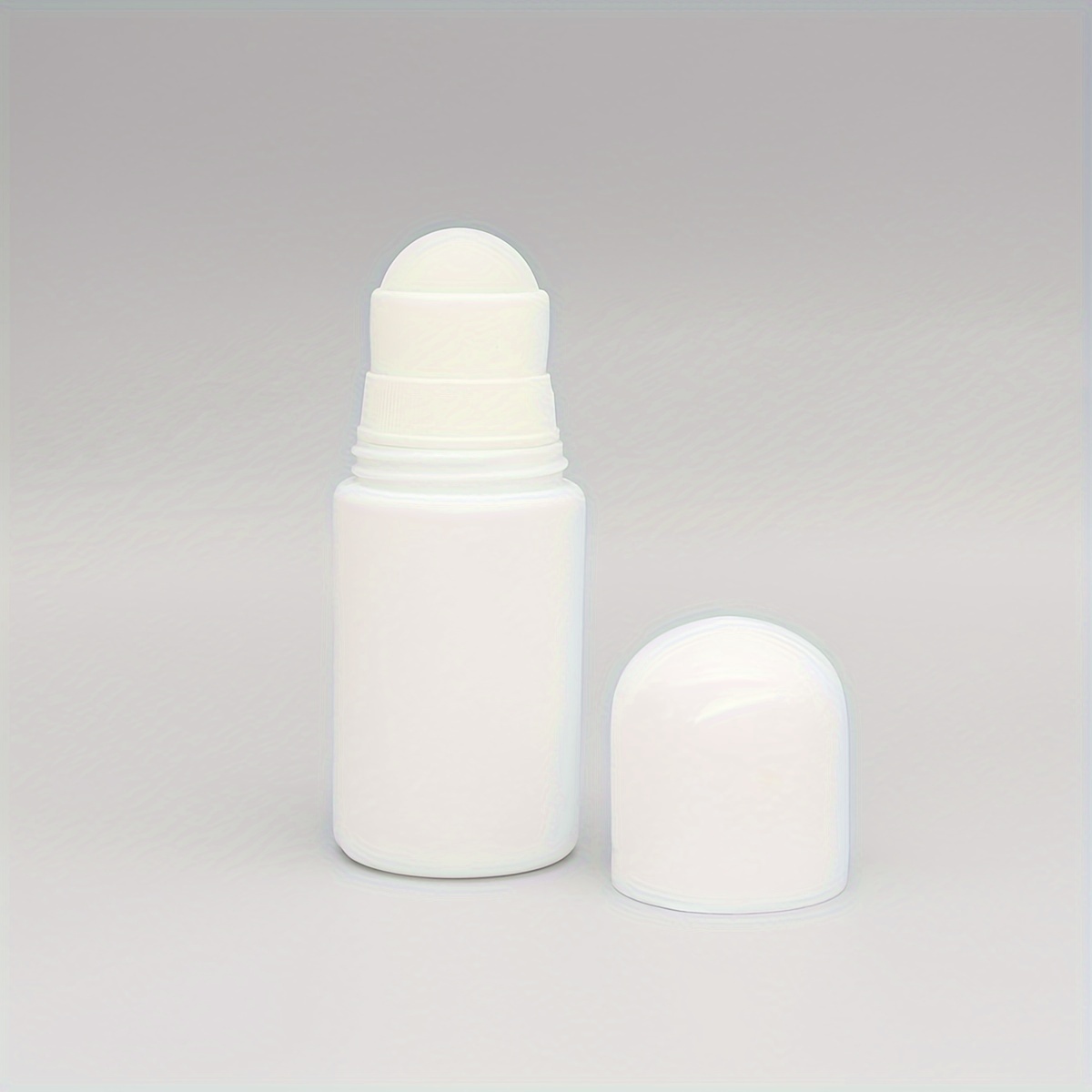 Plastic Roller Bottles | Unscented, Round Hand Washable Cosmetic Containers with Rolling Ball Dispenser