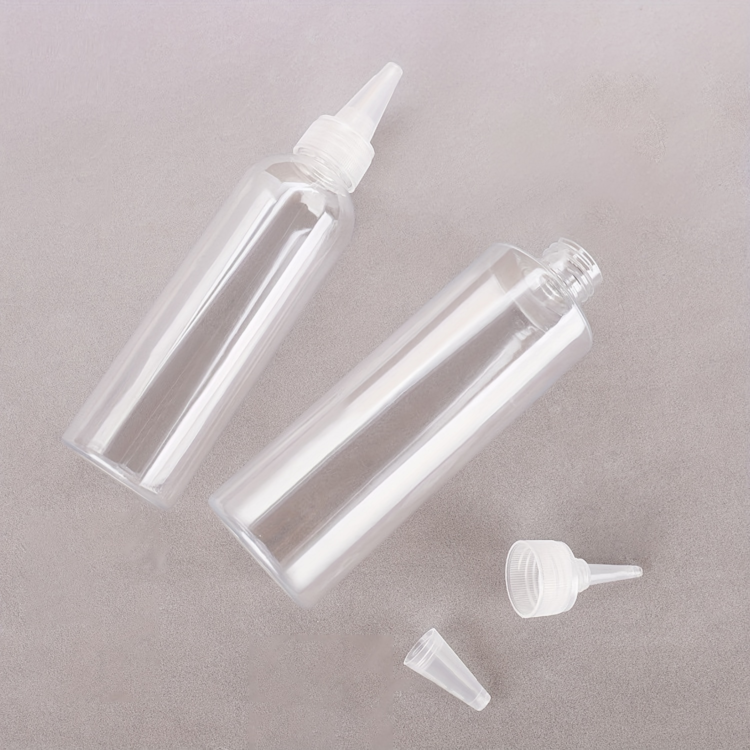 Transparent Plastic Travel Bottles drip bottle