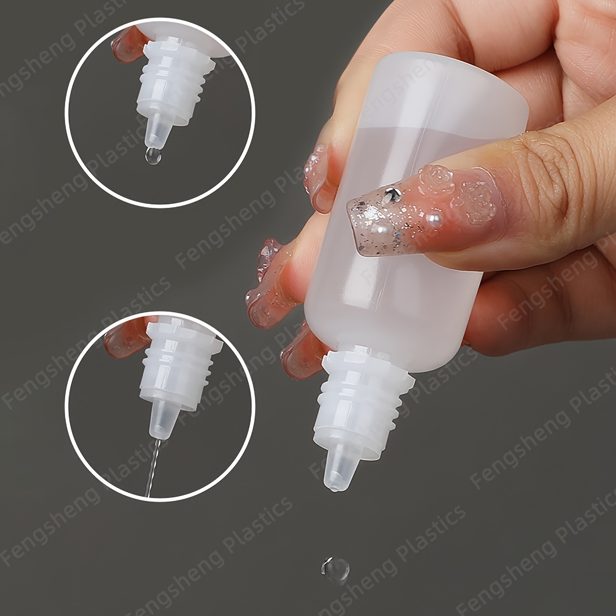 Dropper Empty Liquid Bottles Refillable Squeeze Bottle, Small Dropper Bottle, Can Hold Paint, Oily Liquid, Glue And Other Liquids