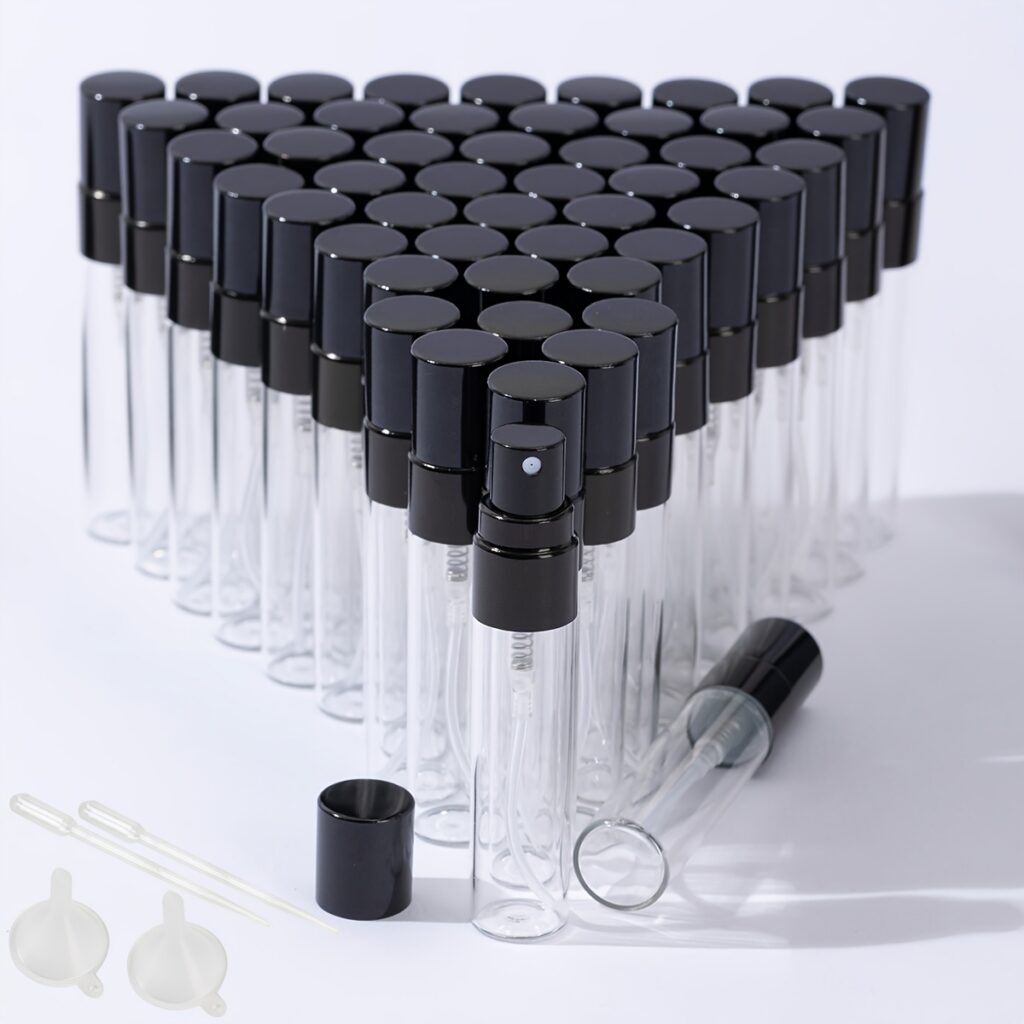 5ml 및 10ml 향수 분주, 분사형 분주 용기, 투명 유리 향수 용기