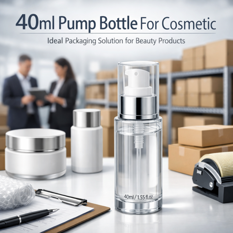 40ml Pump Bottle For Cosmetic
