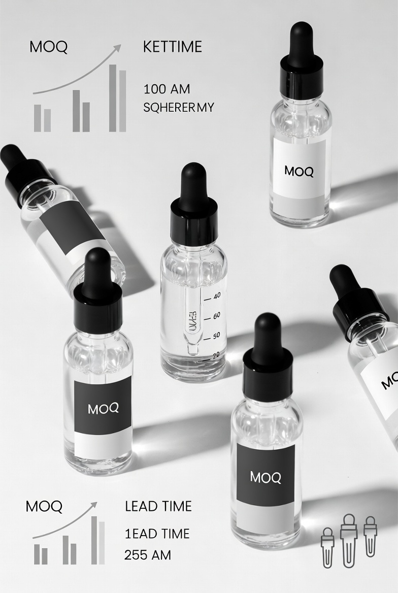 Dropper Bottle Supplier Comparison: MOQ, Lead Time, Benchmarks