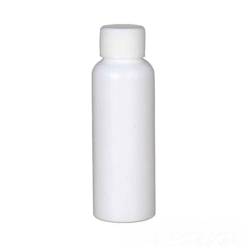 10‑50ml Small White Plastic Bottles Narrow Mouth for Sample Ink Liquid