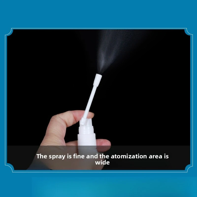 10‑50ml PE White Plastic Empty Spray Bottles Portable Wellness Liquid Refill