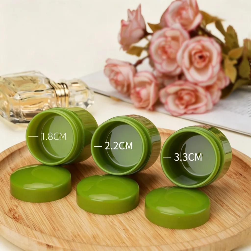 10g 15g 20g Double Layer Cream Jar Inner Lid Empty Skincare Container
